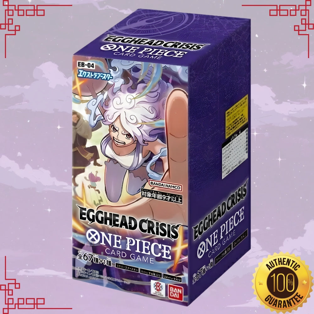 One Piece EB-04 - Egghead Crisis Japanese Booster Box LaiLai's Cards One Piece EB-04 - Egghead Crisis Japanese Booster Box LaiLai's Cards