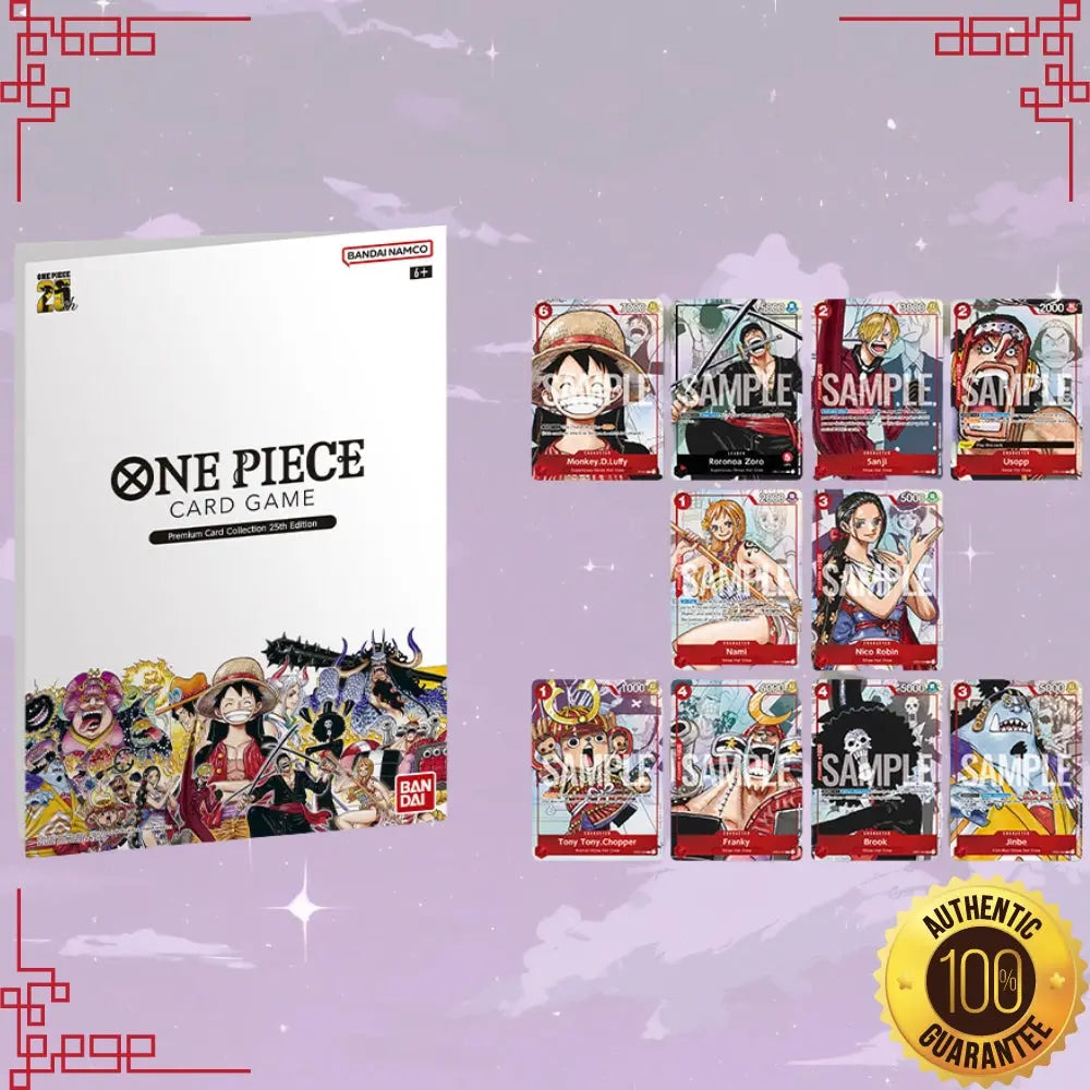 One Piece Premium Card Collection 25th Anniversary Japanese Edition - LaiLai's Cards One Piece Premium Card Collection 25th Anniversary Japanese Edition - LaiLai's Cards