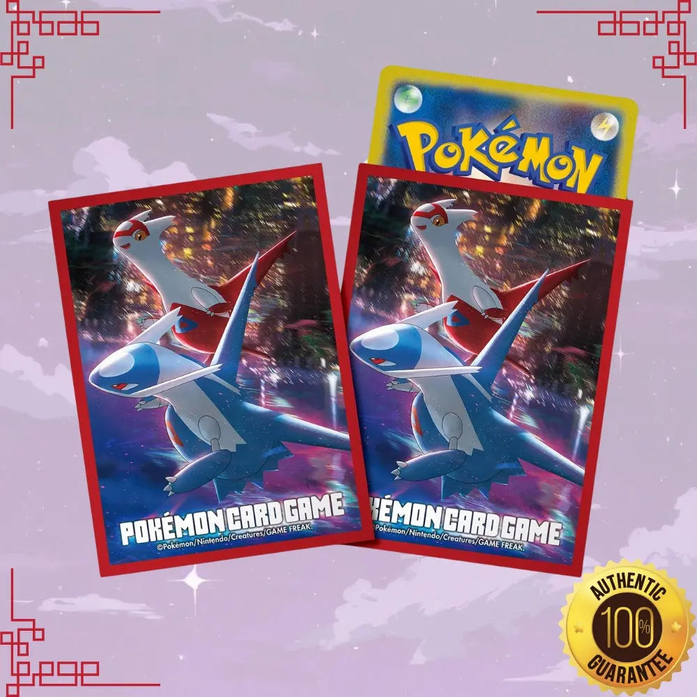 Pokemon Center Japan Latias and Latios Night View Card Sleeves image 0