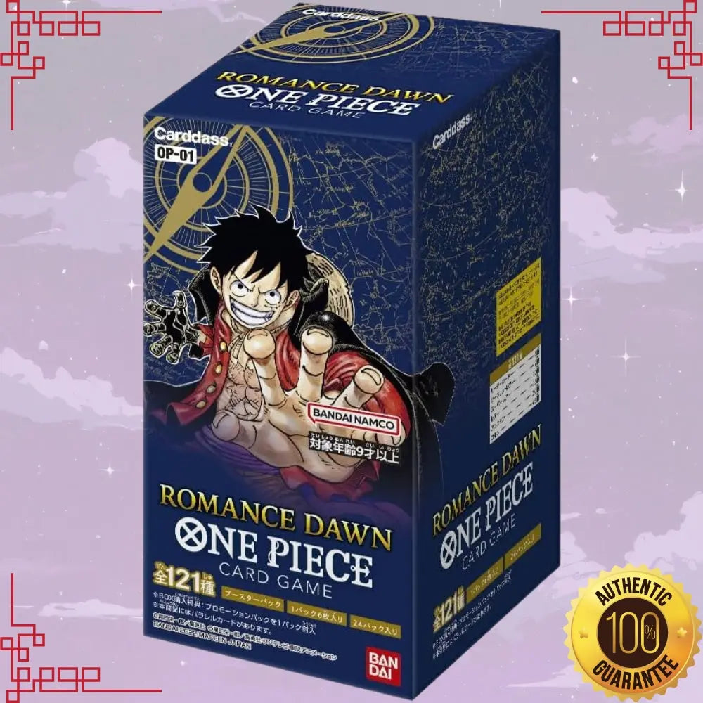 One Piece OP-01 - Romance Dawn Japanese Booster Box image 0