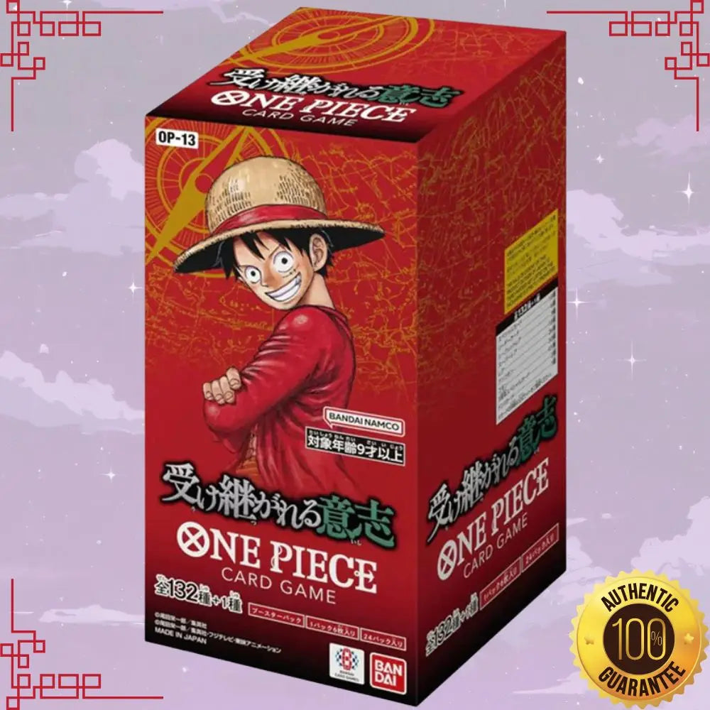 One Piece OP-13 - Carrying On His Will Japanese Booster Box image 0