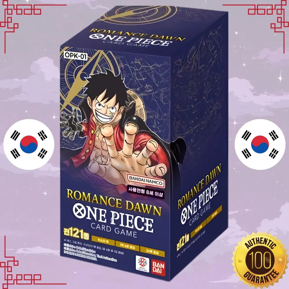 One Piece OPK-01 - Romance Dawn Korean Booster Box image 0