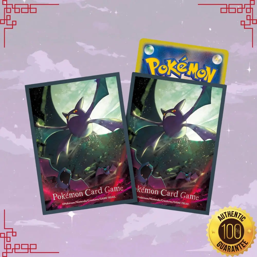 Pokemon Center Japan Evolution Trail Crobat Card Sleeves image 0