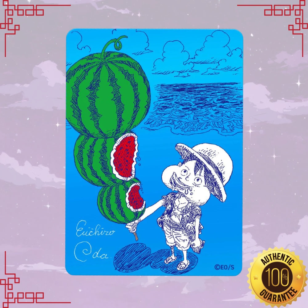 One Piece Shueisha NatsuComi 2026 Eiichiro Oda Signed Promo Card