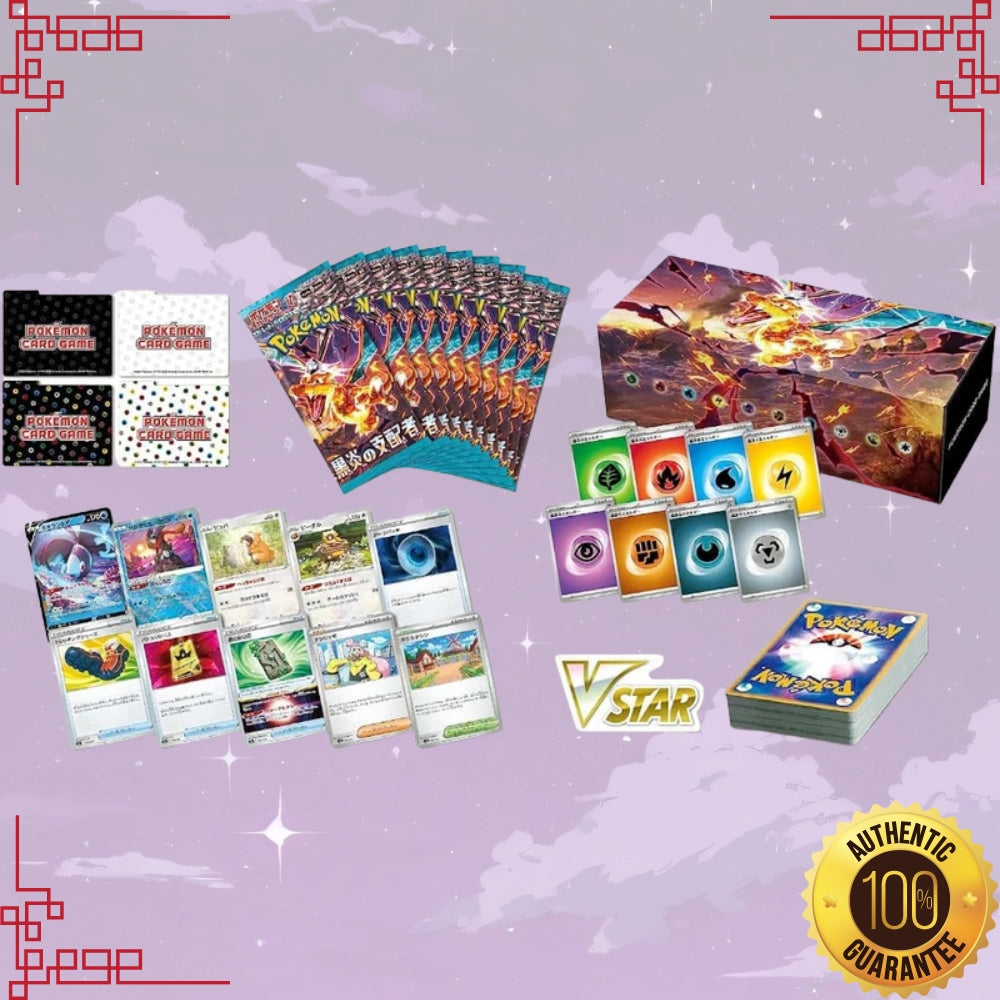 Pokemon Ruler of the Black Flame Japanese Deck Build Box