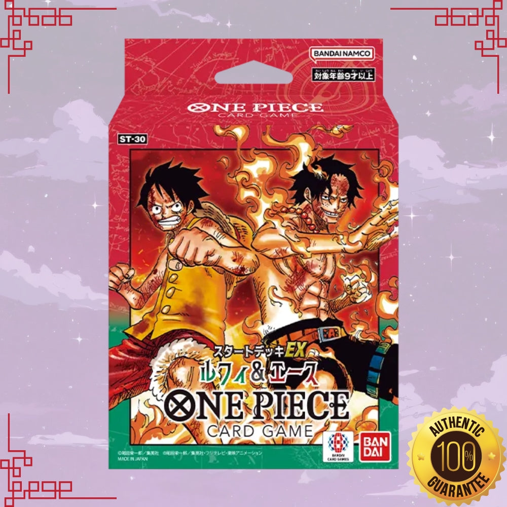 One Piece ST-30 - Luffy and Ace Japanese Starter Deck EX