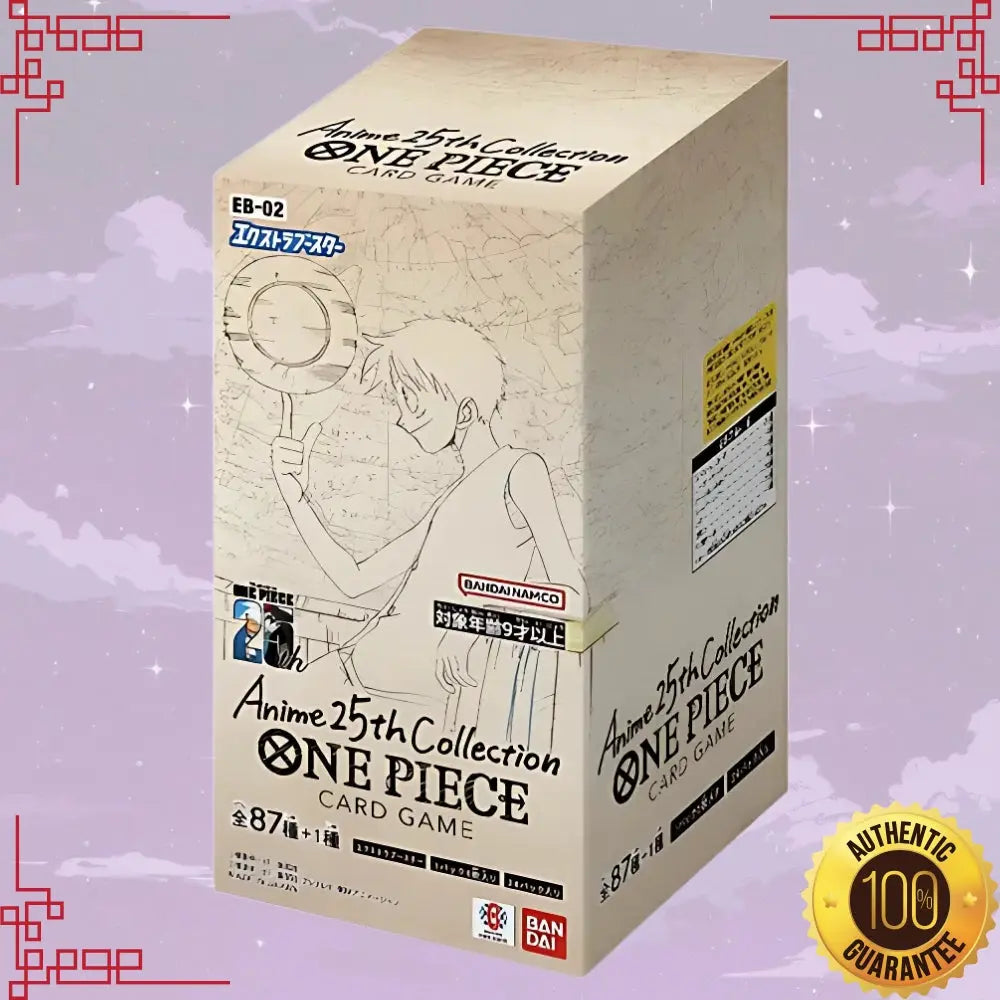 One Piece EB-02 Anime 25th Collection Japanese Booster Box image 0
