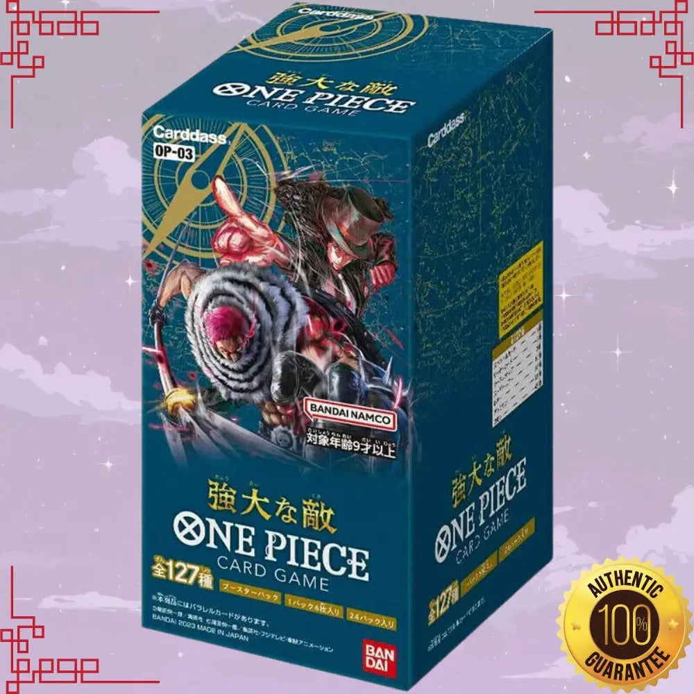 One Piece OP-03 - Pillars of Strength Japanese Booster Box image 0
