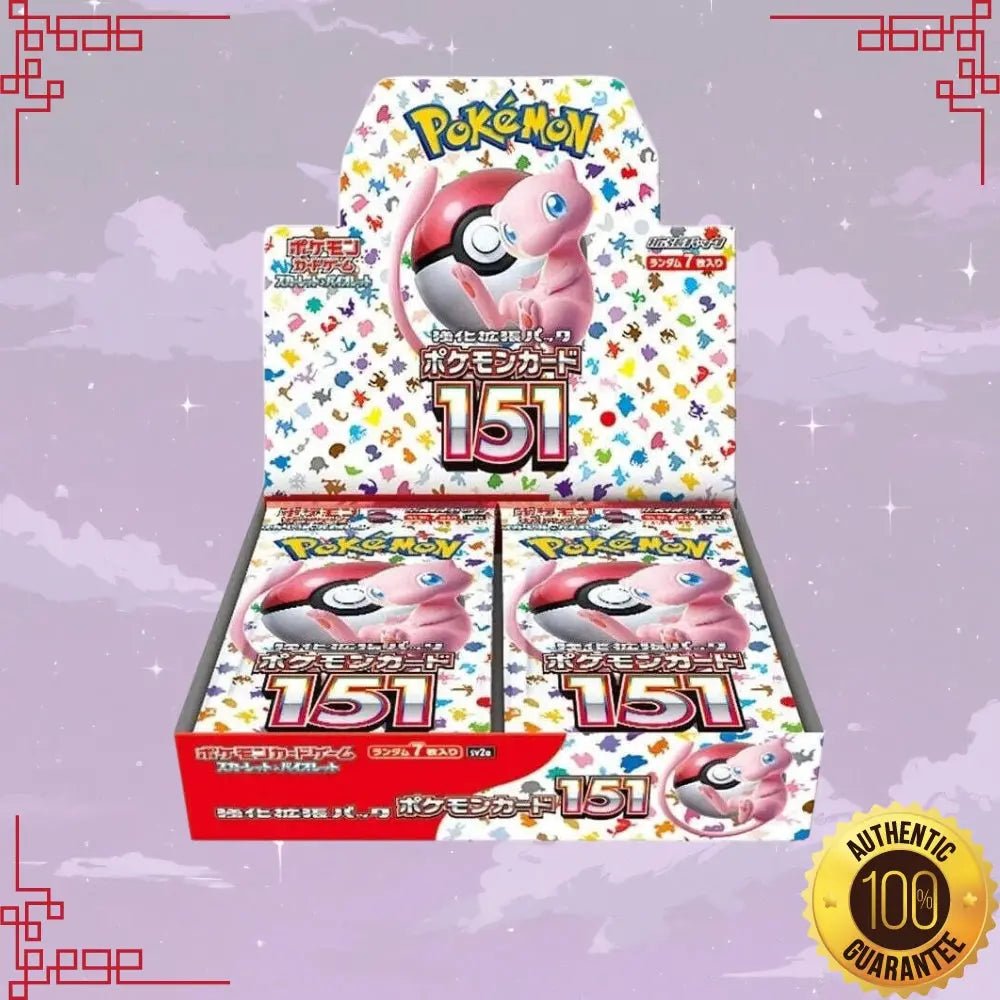 Pokemon 151 Japanese Booster Box - LaiLai's Cards